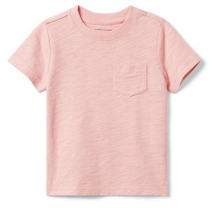 Janie & Jack NWT The Slub Tee Quartz Pink 8